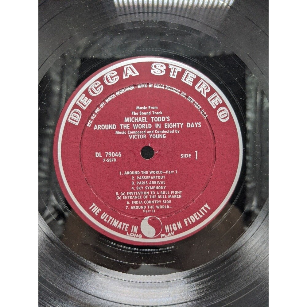 Michael Todd's Around The World In 80 Days Vinyl Record